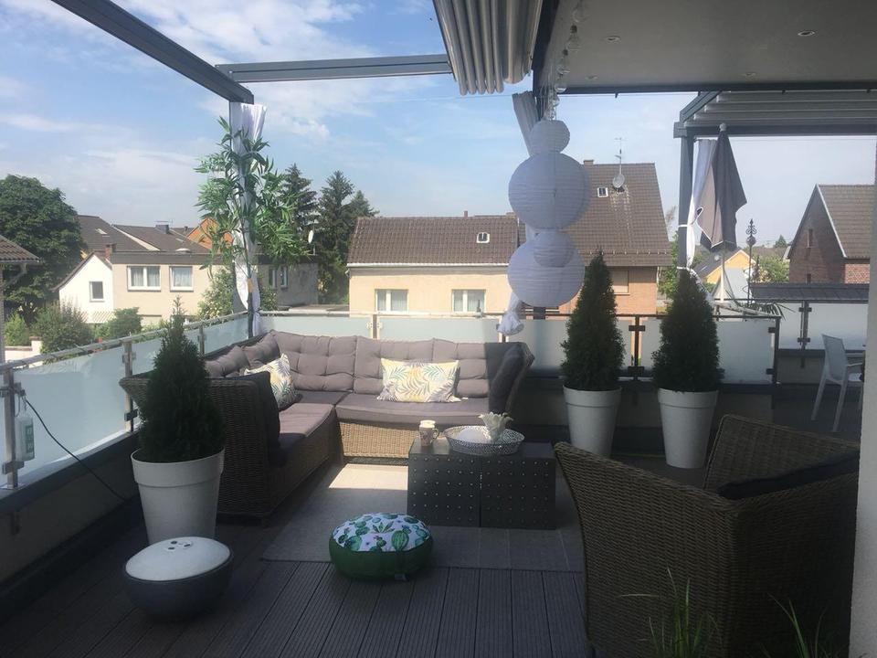 Penthouse mit Blick über die Siegauen bis zum Siebengebirge. – Bild 9