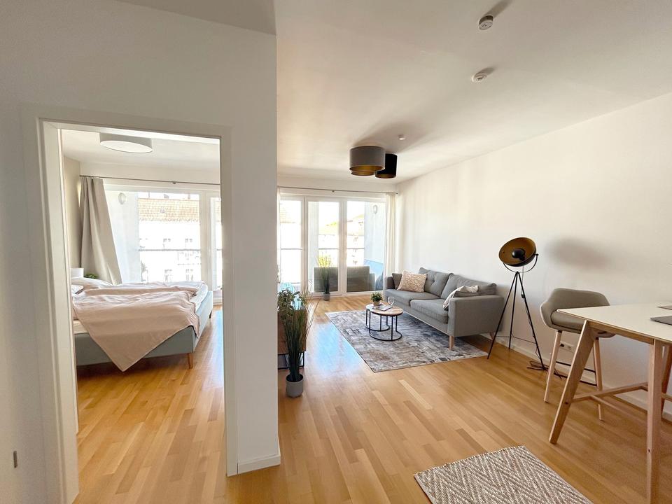 Top-floor 2-Zimmer Wohnung im 5. OG mit West-Balkon - provisionsfrei und unvermietet – Bild 5