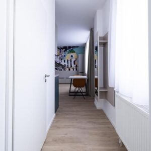 Charmante vollmöblierte 1-Zimmer-Neubauwohnung im 5. OG WE 106