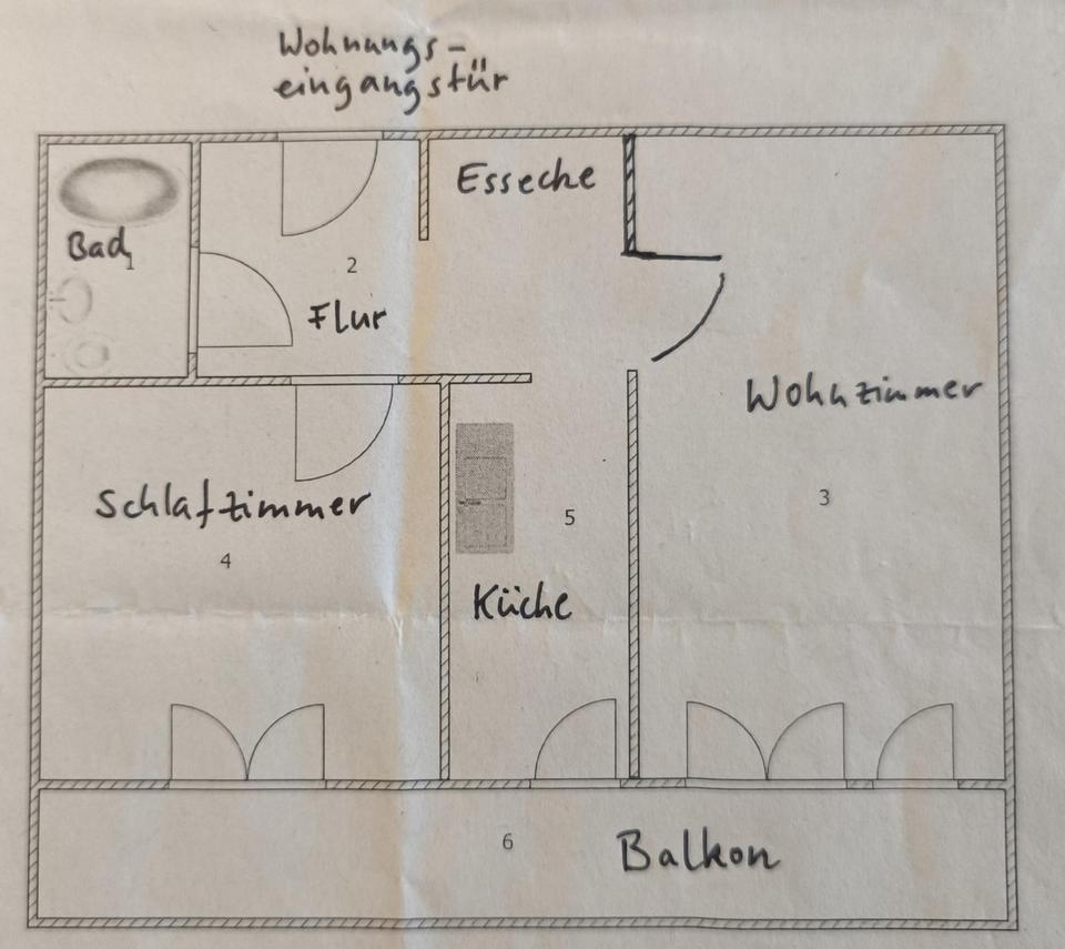 Bremen Walle: Frisch sanierte 2-Zi.-Wohnung mit großem Balkon & Top-Rendite (~5%) – Bild 27