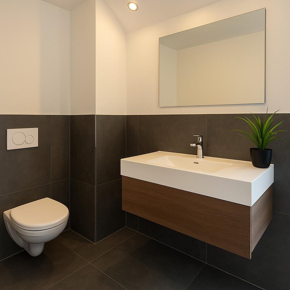 Helle 3,5-Zimmer-Neubauwohnung mit Balkon, Terrasse und Gartenanteil in ruhiger Lage – Bild 6