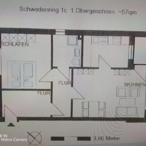Mietwohnung, 57qm frisch saniert!