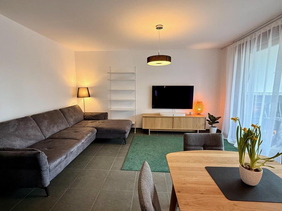 Lichtdurchflutete 3,5-Zimmer-Wohnung mit Panoramablick – teilmöbliert möglich – Bild 3