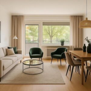 Modernisiertes Apartment // Küche und Balkon!