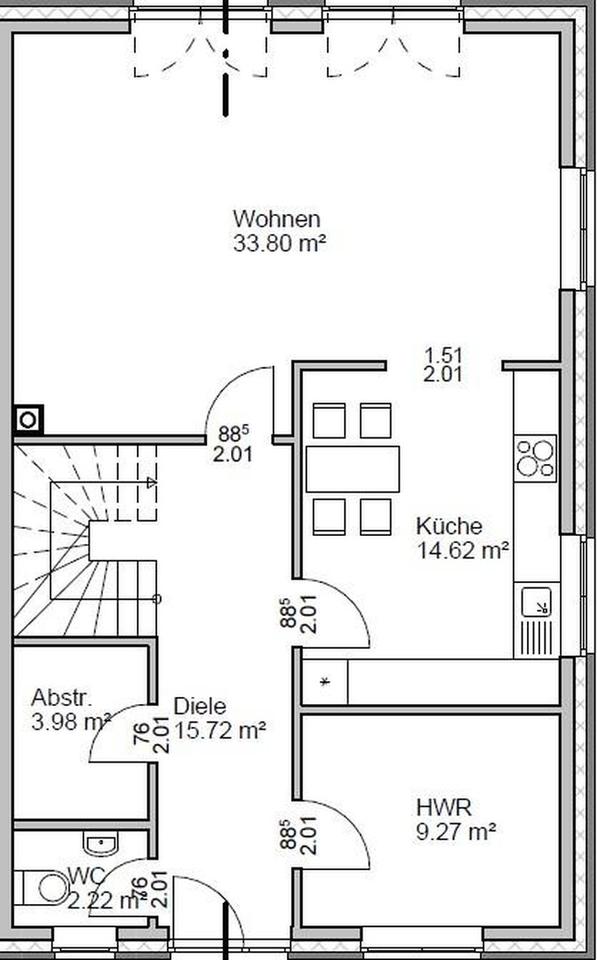 Modern wohnen in Lüneburg – stilvolle Doppelhaushälfte mit Garten & Carport – Bild 22