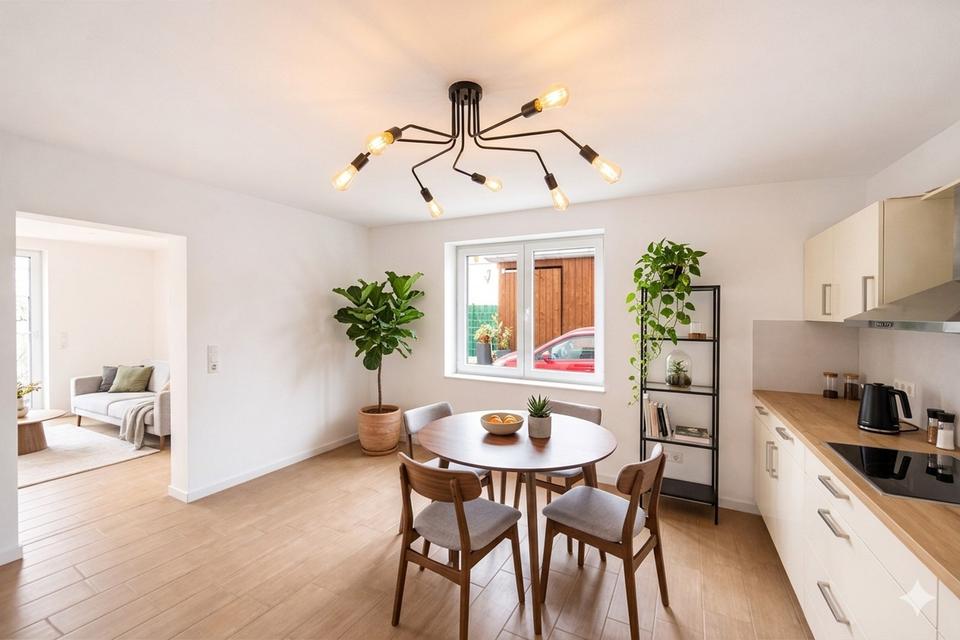 Modern wohnen in Lüneburg – stilvolle Doppelhaushälfte mit Garten & Carport – Bild 5