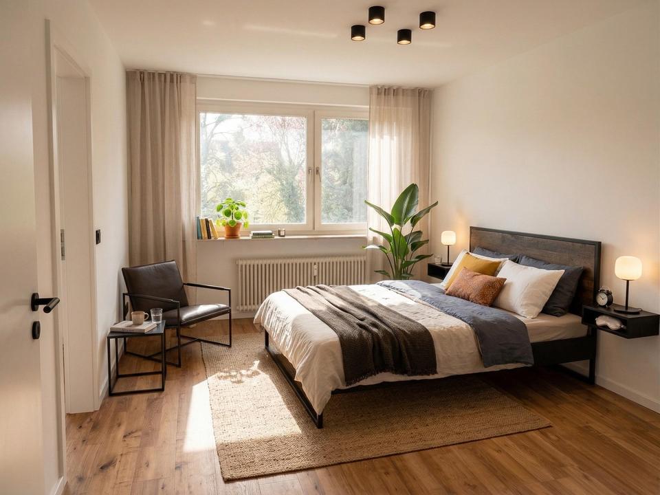 Modernisiert 2026: Helle 63 m² Wohnoase mit Stellplatz in Frankfurt! – Bild 4