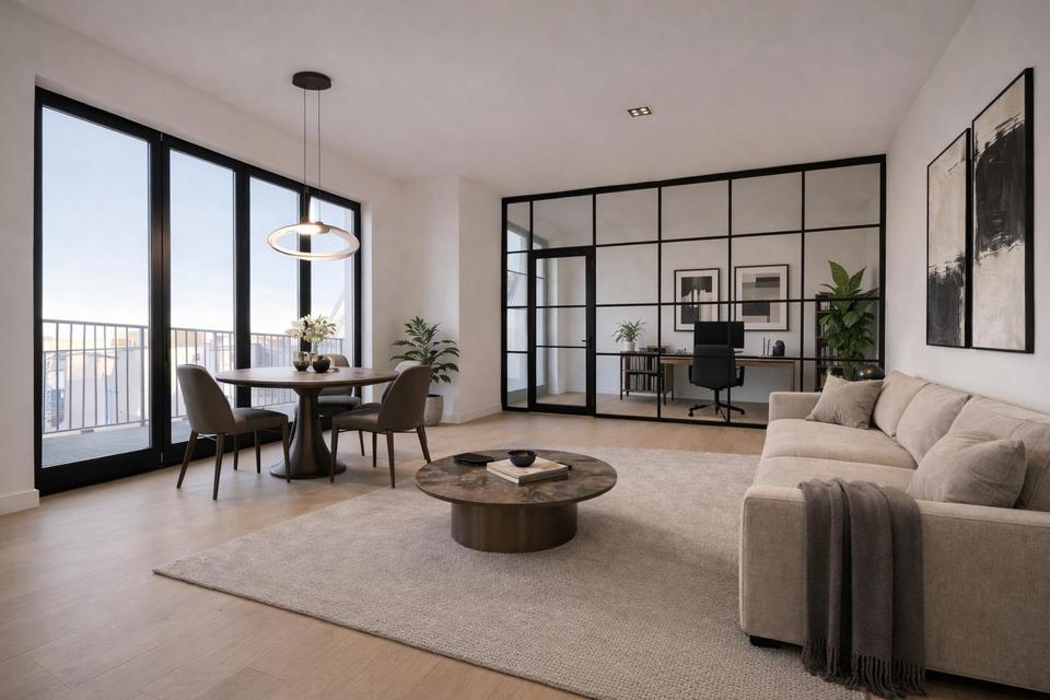 Neubau-Penthouse mit Aufdachterrasse und Weitblick über Berlin – Bild 2