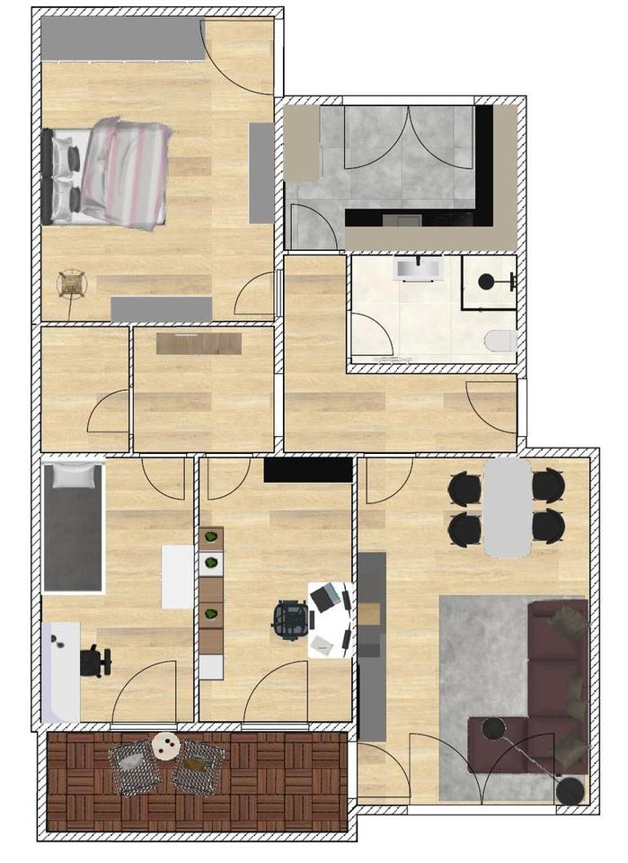 Perfekt für Familien: Modernisierte 4-Zimmer-Wohnung – sofort bezugsfrei – Bild 13