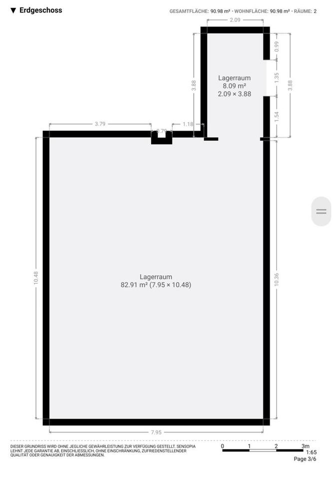 Lagerfläche 90 qm mit Hochrampe – Bild 8