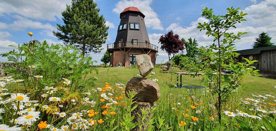 Galerieholländer-Mühle in Vorpommern - Liebhaberobjekt